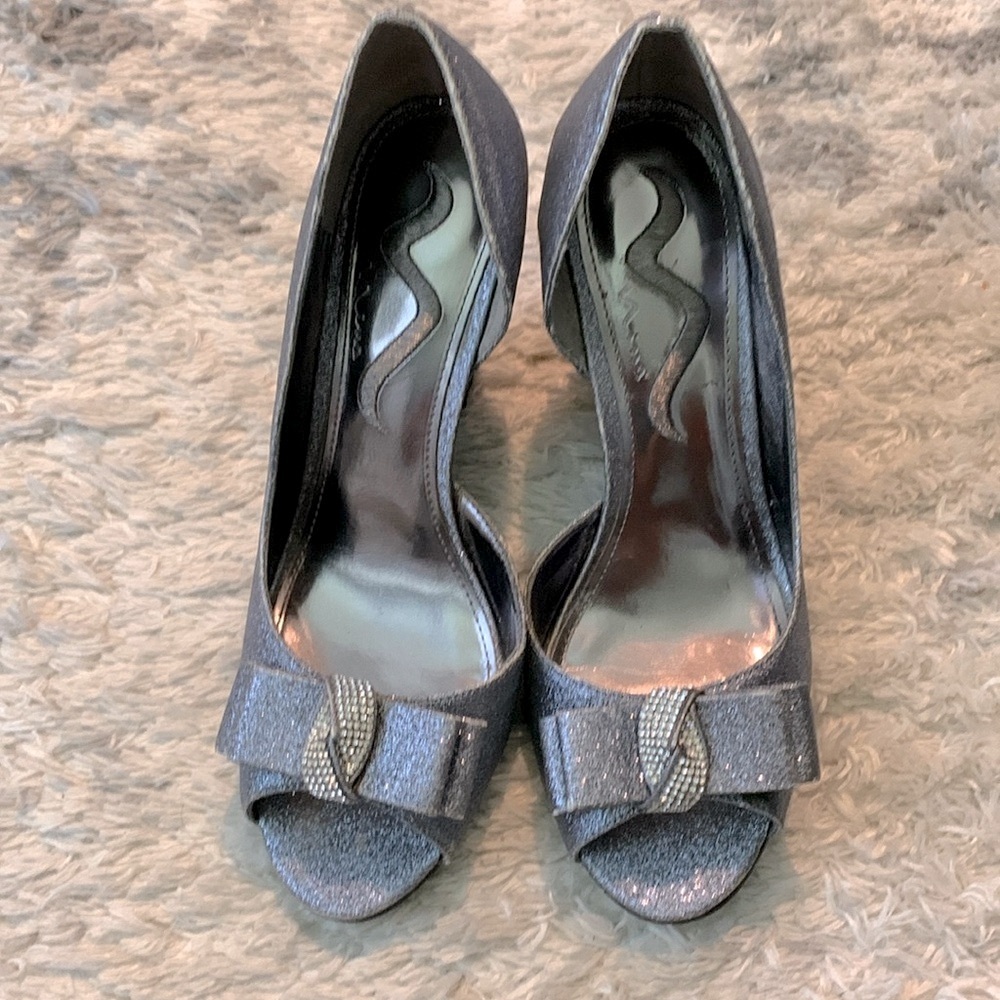 Mina Sparkly wedding heels